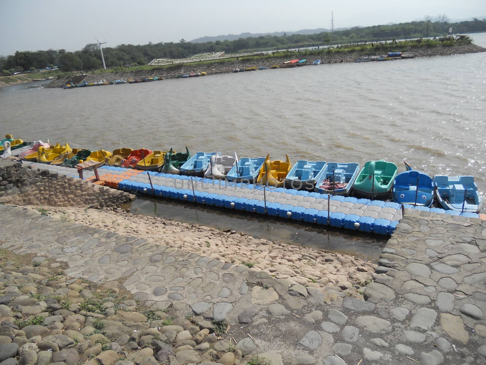 boats waiting for tourist season