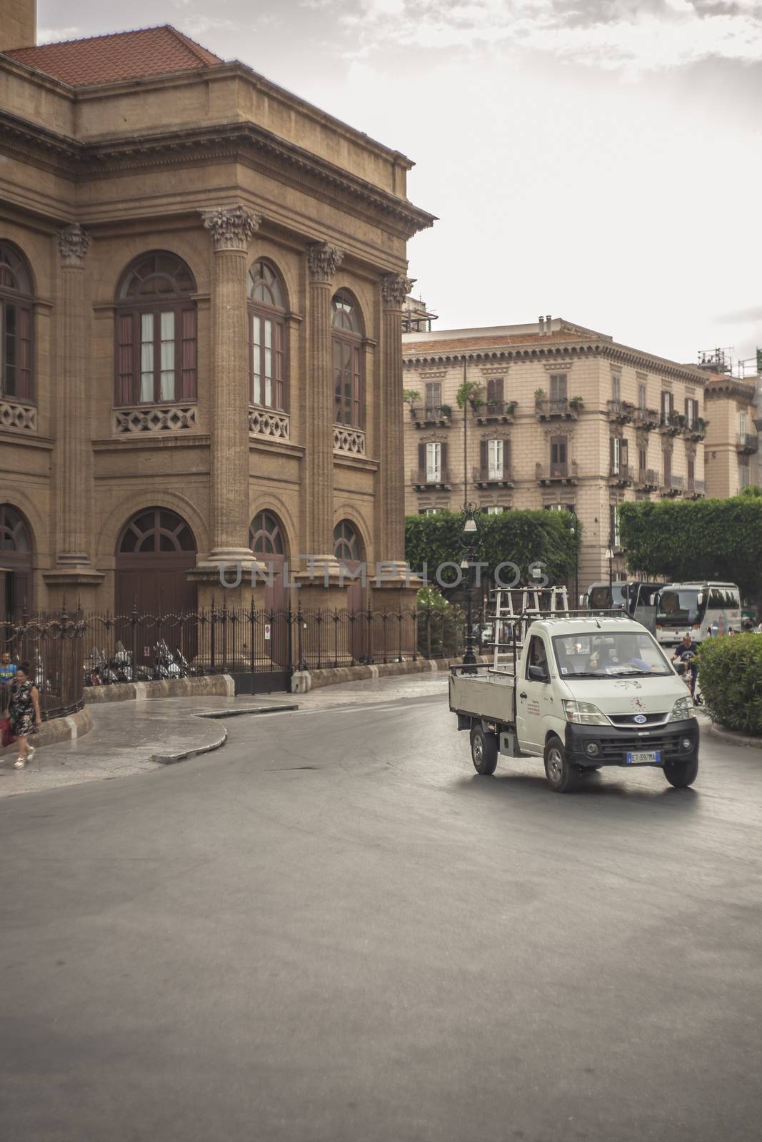 The Teatro Massimo Vittorio Emanuele, better known as Teatro Massimo, of Palermo is the largest opera theater building in Italy, and one of the largest in Europe, third by architectural magnitude