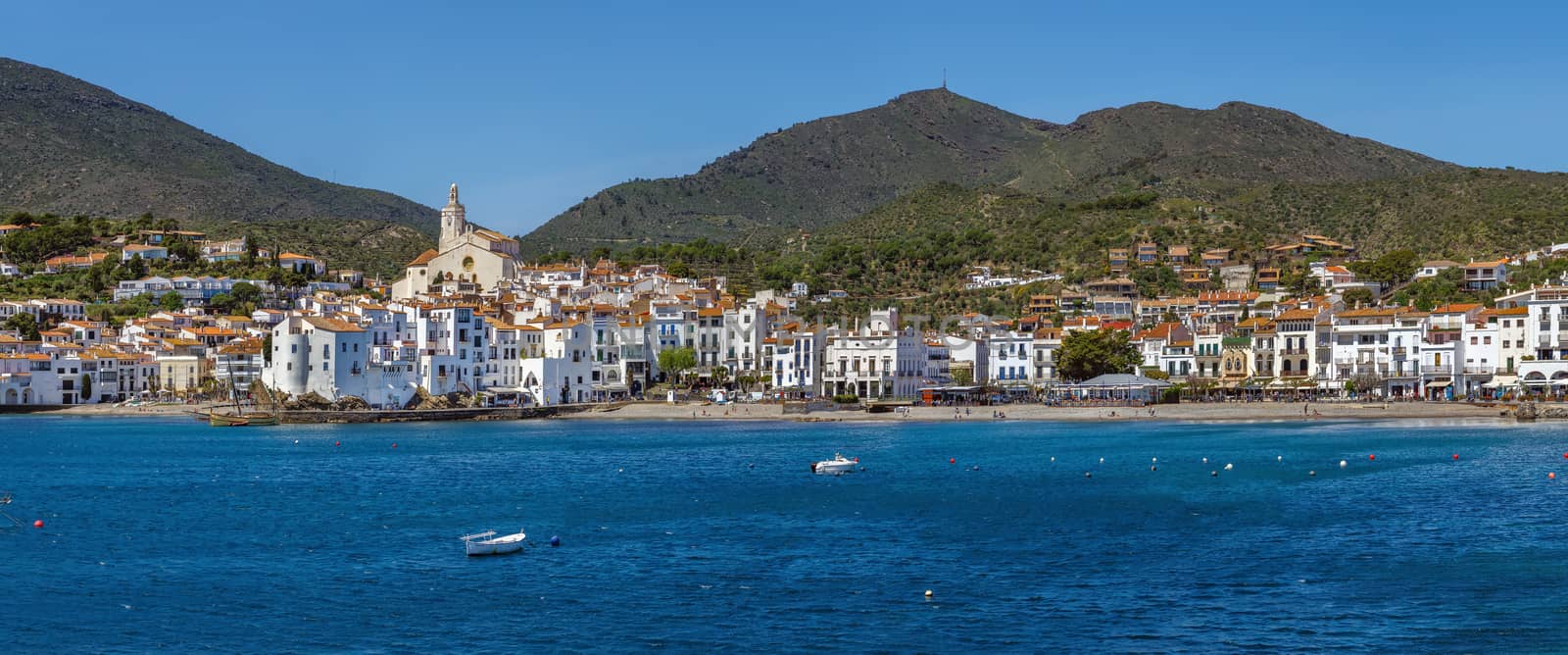 View of Cadaques, Spain by borisb17