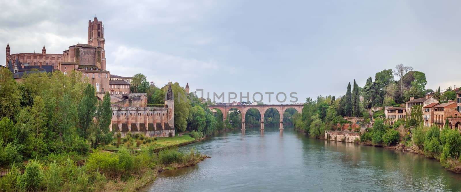 View of Albi, France by borisb17