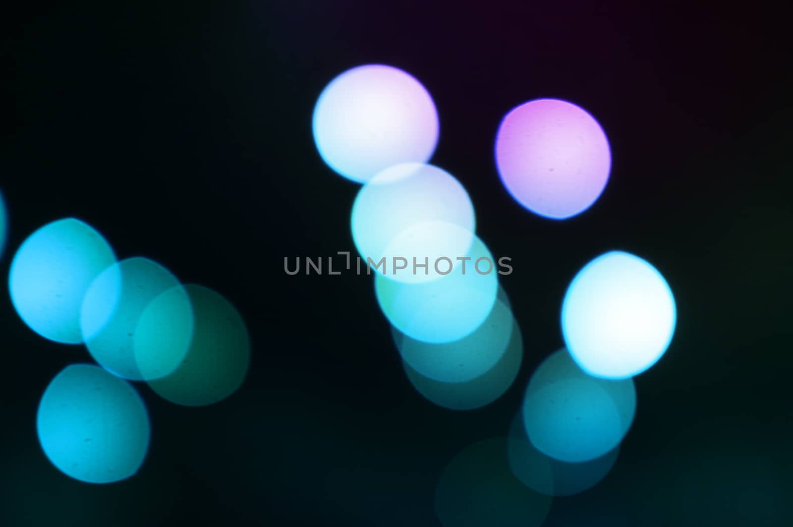 Abstract circular bokeh background of light . Blur background