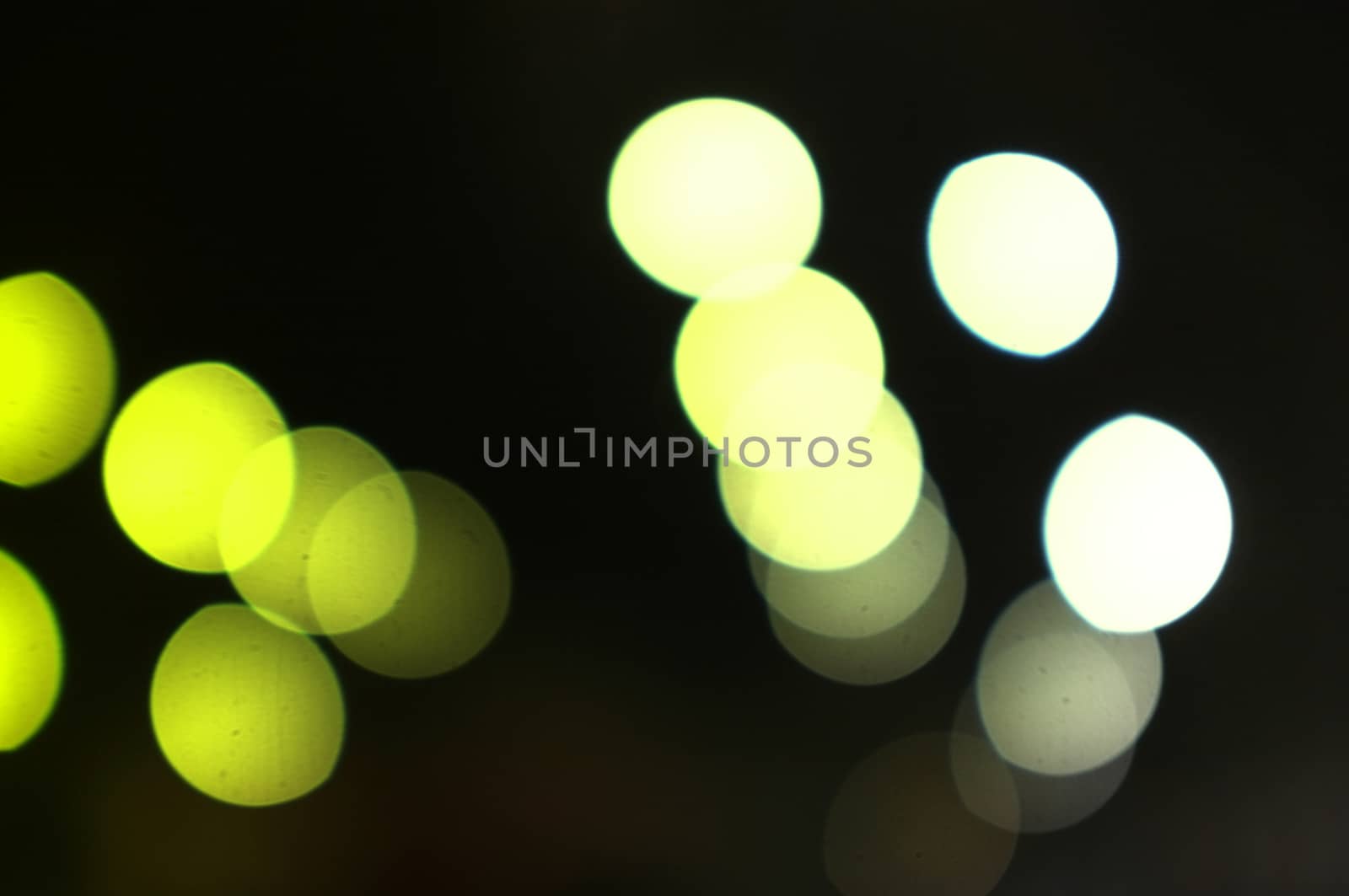 Abstract circular bokeh background of light . Blur background
