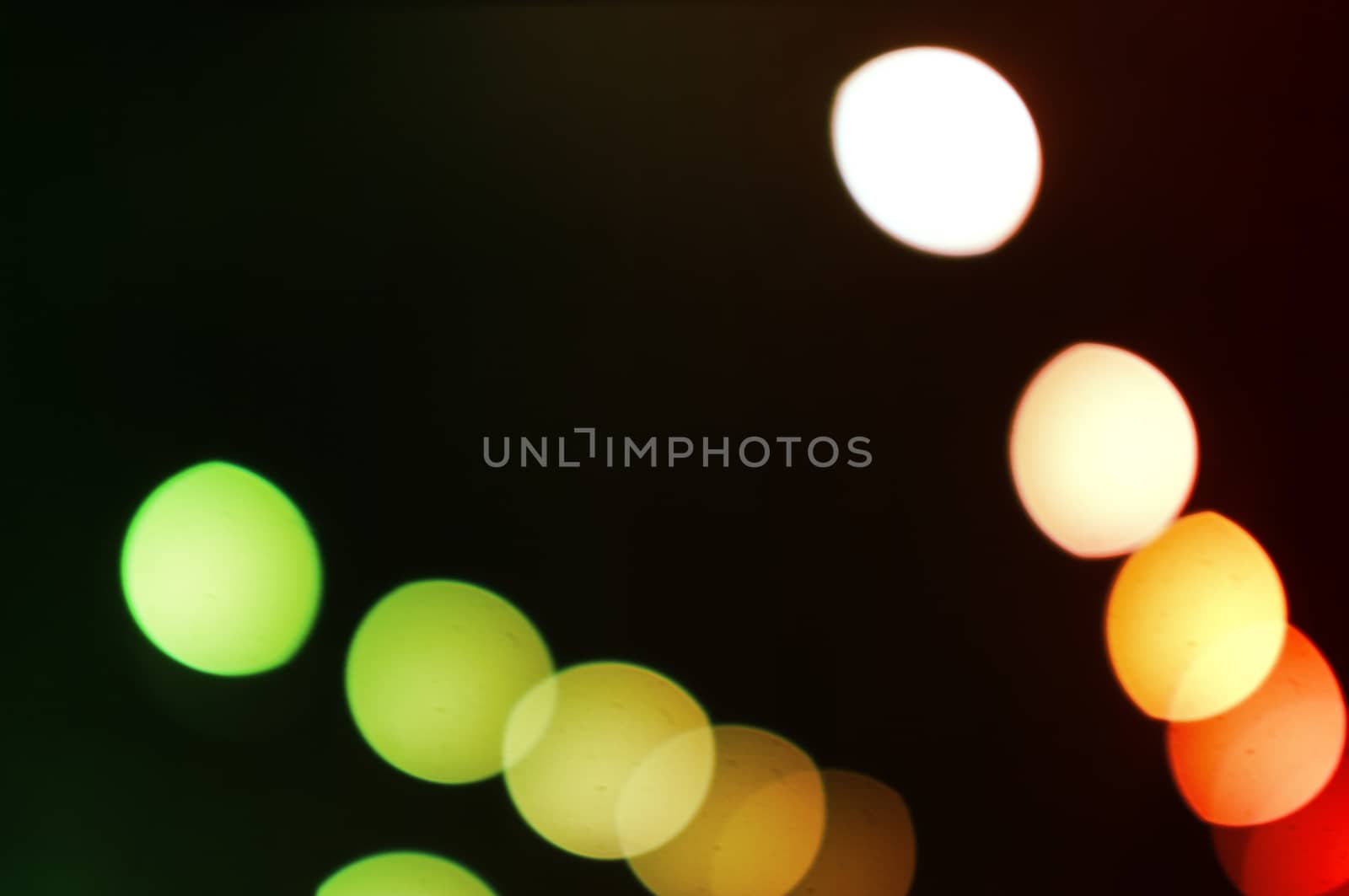 Abstract circular bokeh background of light . Blur background