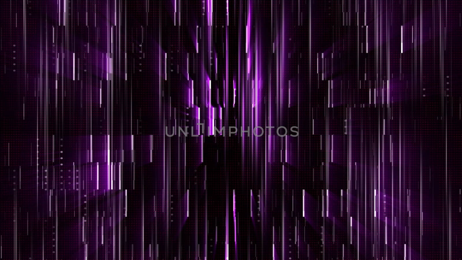 Abstract glow digital in dark - abstraction of data communication, computer generated background, 3D render by nolimit046