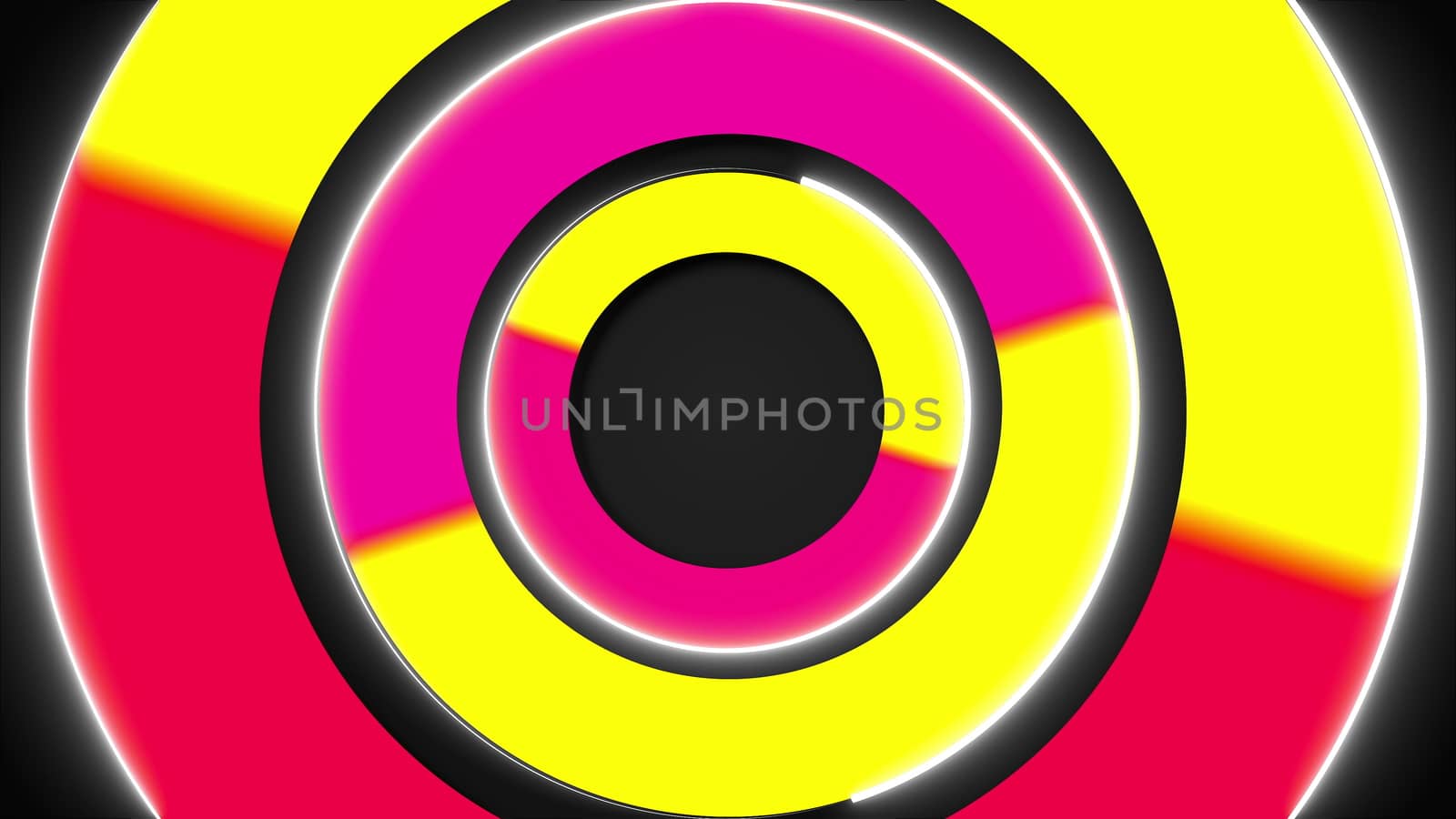 3d colorful circles, stroke shapes, 3d rendering computer generated backdrop by nolimit046