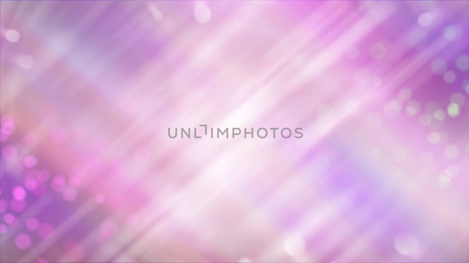 Abstract light shiny background with blur effect, bokeh and stripes particles, 3d rendering spring background