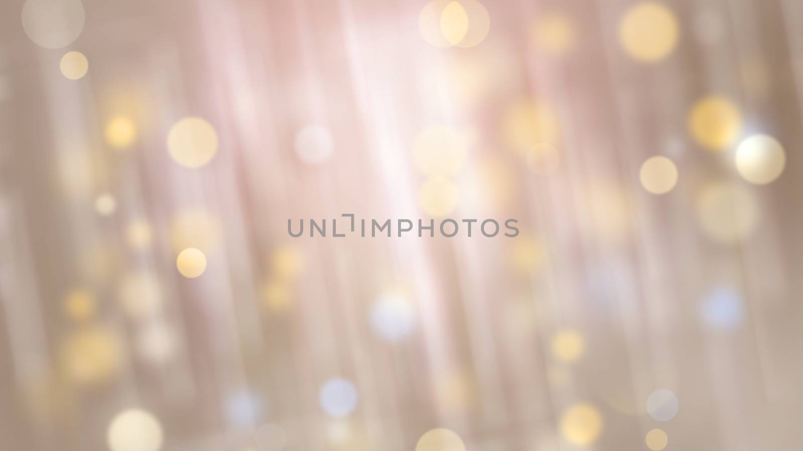 Abstract light shiny background with blur effect, bokeh and stripes particles, 3d rendering spring background