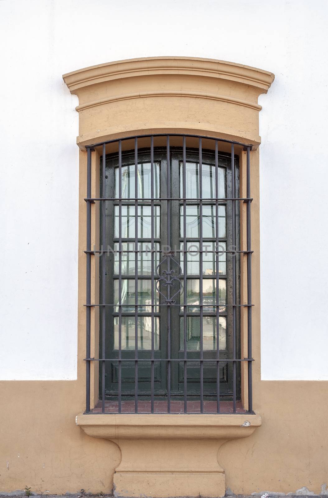 Stock image of a Spanish colonial window.