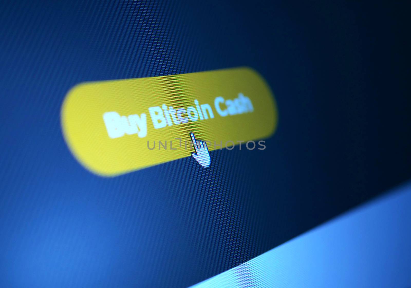 Close up of web Icon on LED screen