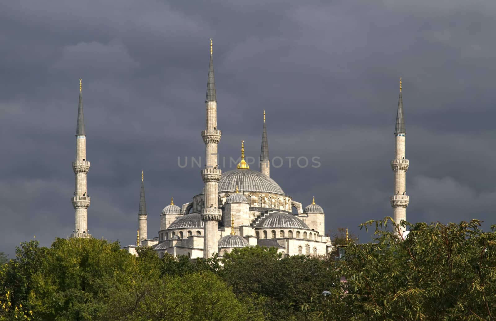 The Blue Mosque in Istanbul Turkey