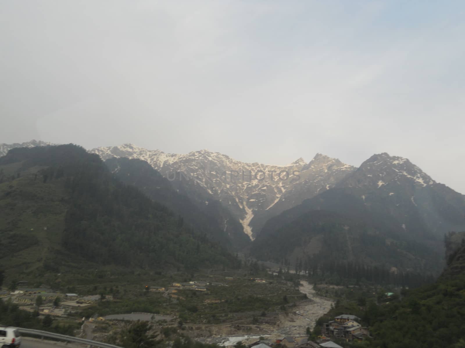 a mountain landscape during the day