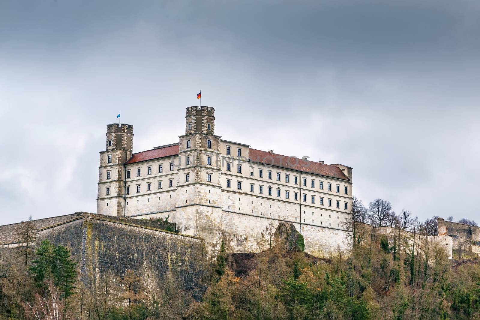 Willibaldsburg castle, Eichstatt, Germany by borisb17