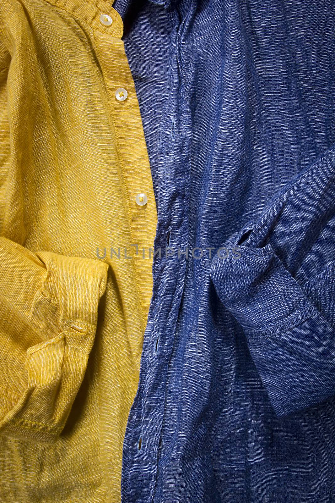 Cotton shirt close-up by VIPDesignUSA
