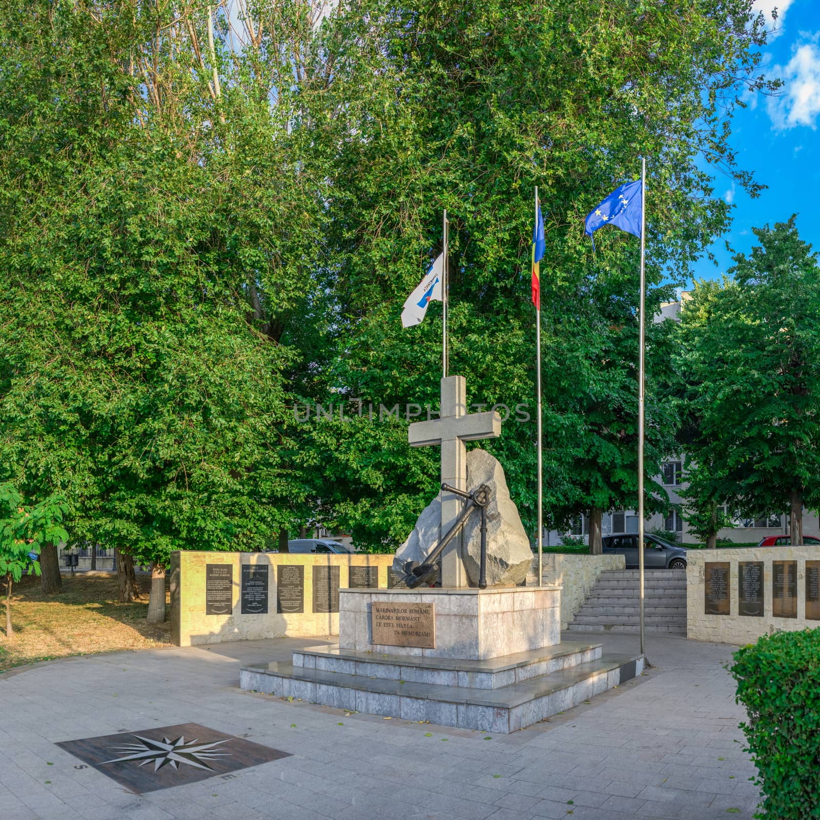 Romanian Mariners monument in Constanta, Romania by Multipedia