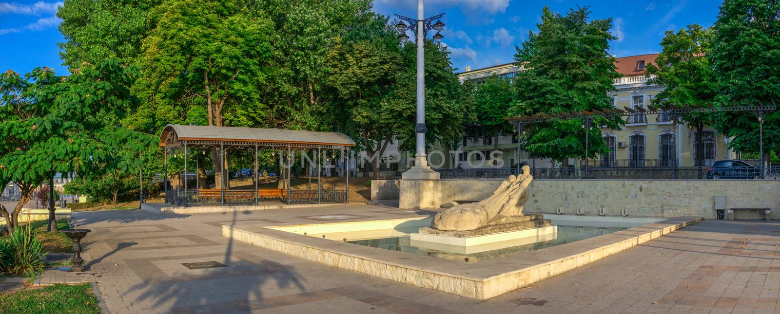 Fishermen monument in Constanta, Romania by Multipedia