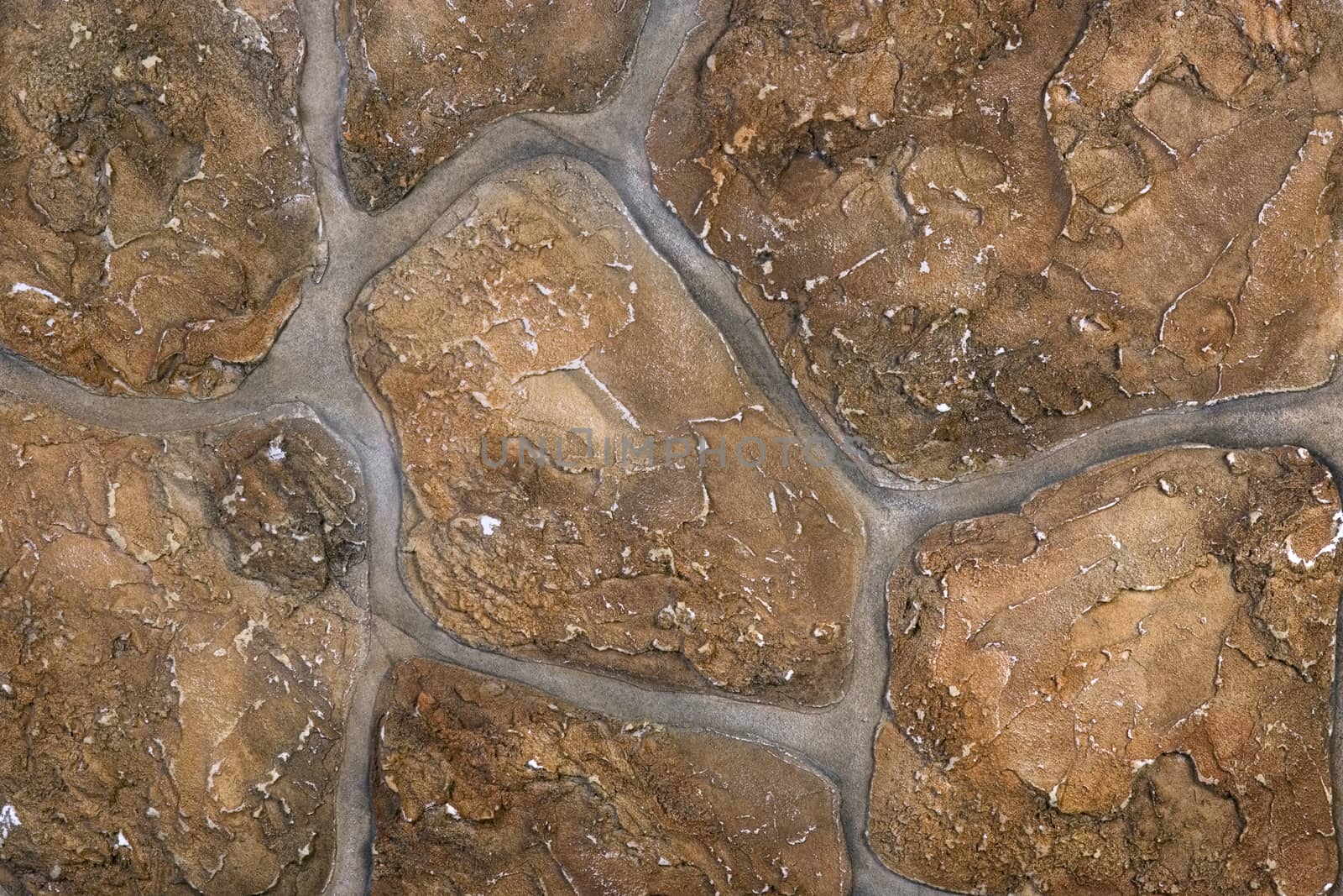 wall fragment made of the big  stones