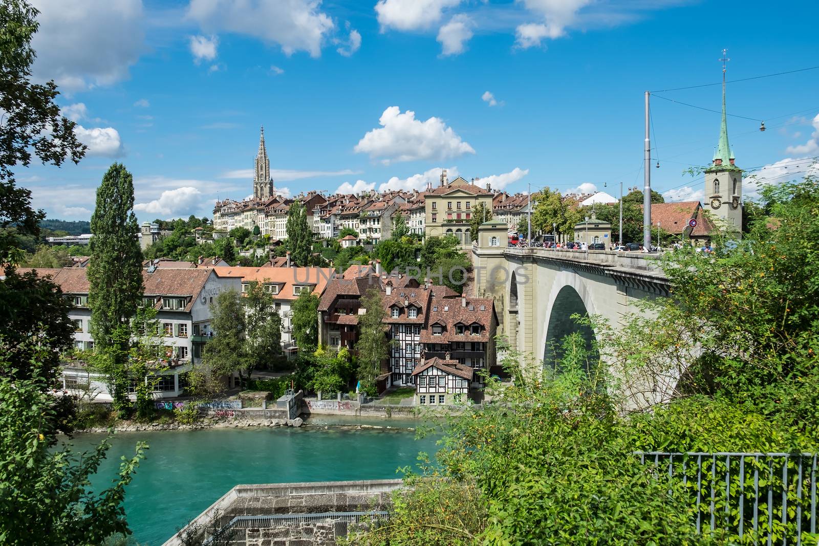 View of the city Bern by w20er