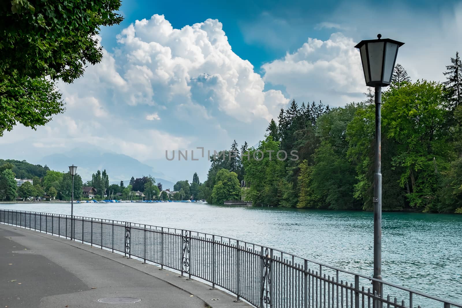 View of the city Thun by w20er