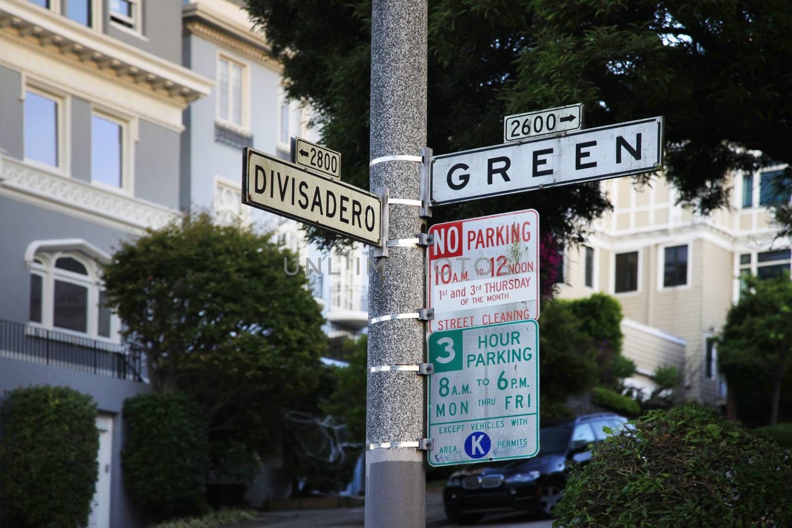 A directional roadsign by friday