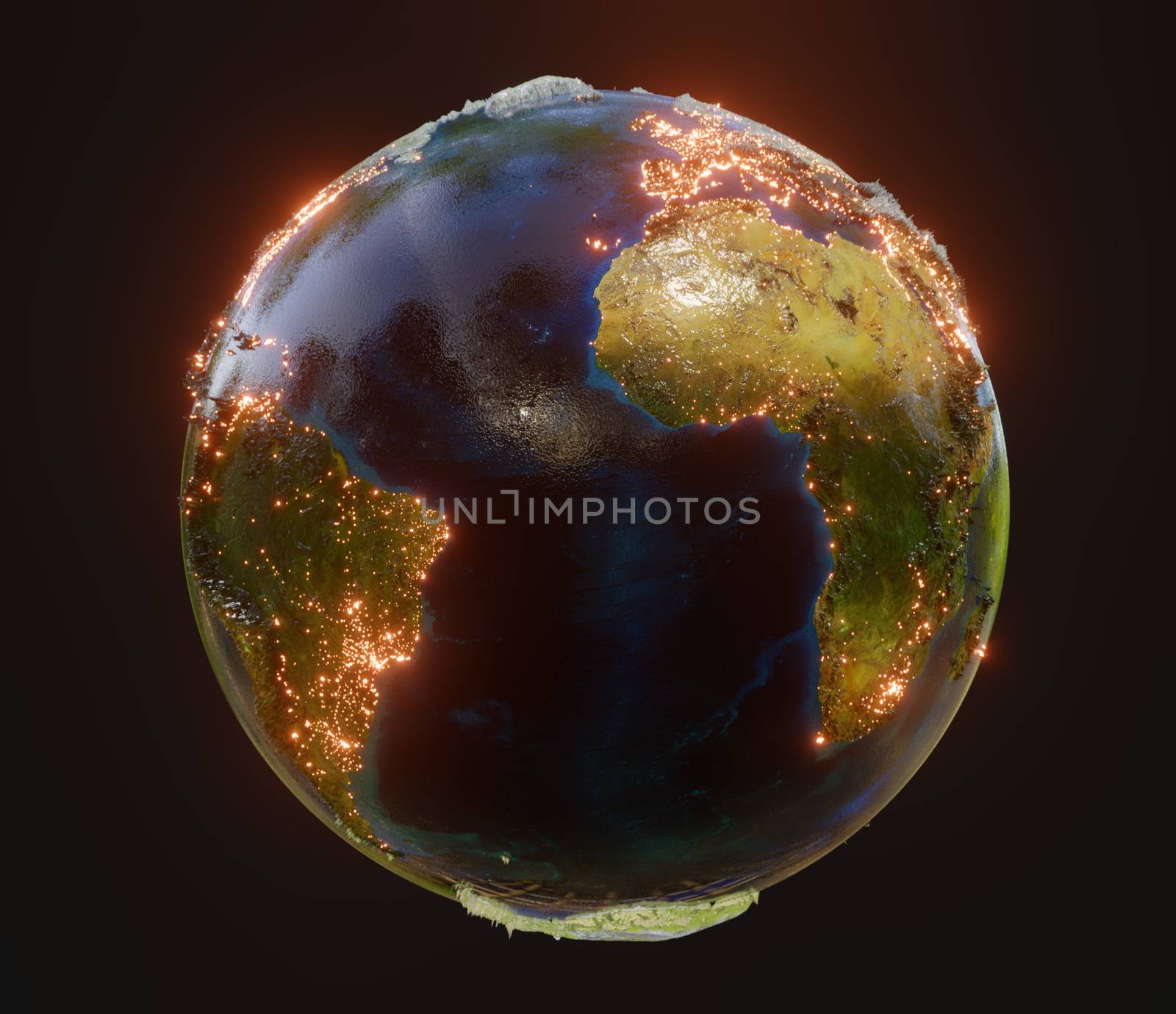Planet Earth - Elements of this Image Furnished By NASA by cherezoff