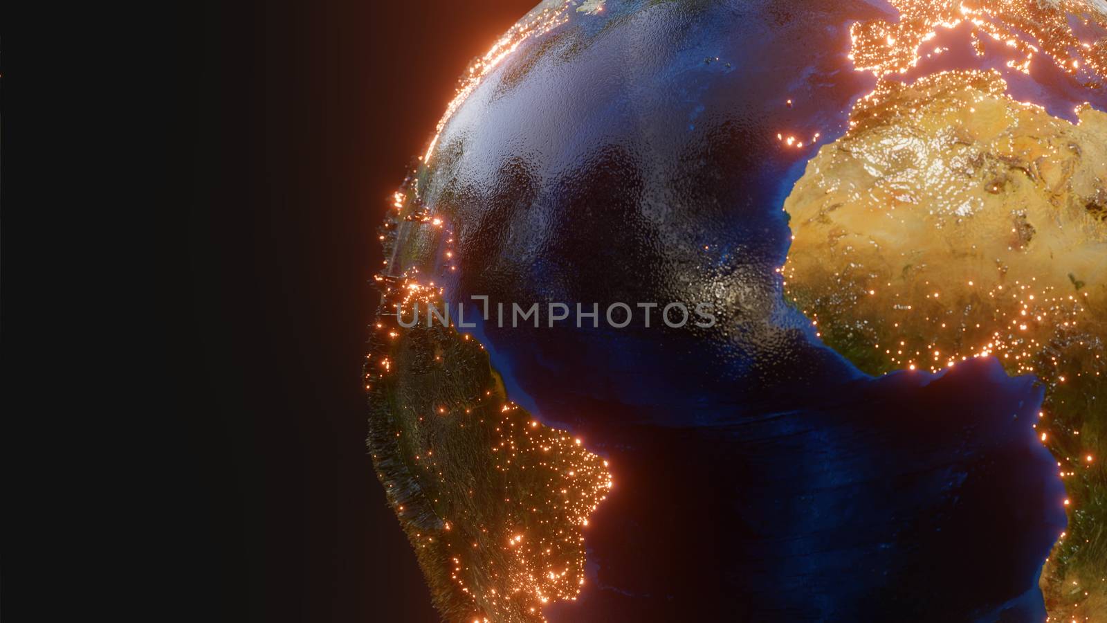Planet Earth - Elements of this Image Furnished By NASA by cherezoff
