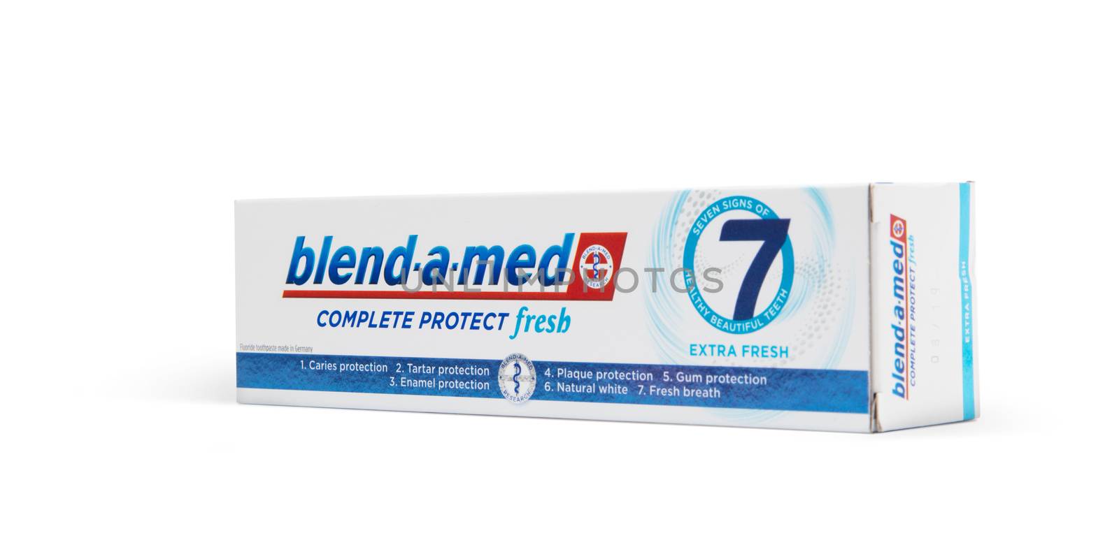 Blend-A-Med toothpaste,  Extra Fresh,  made by Procter & Gamble. by SlayCer