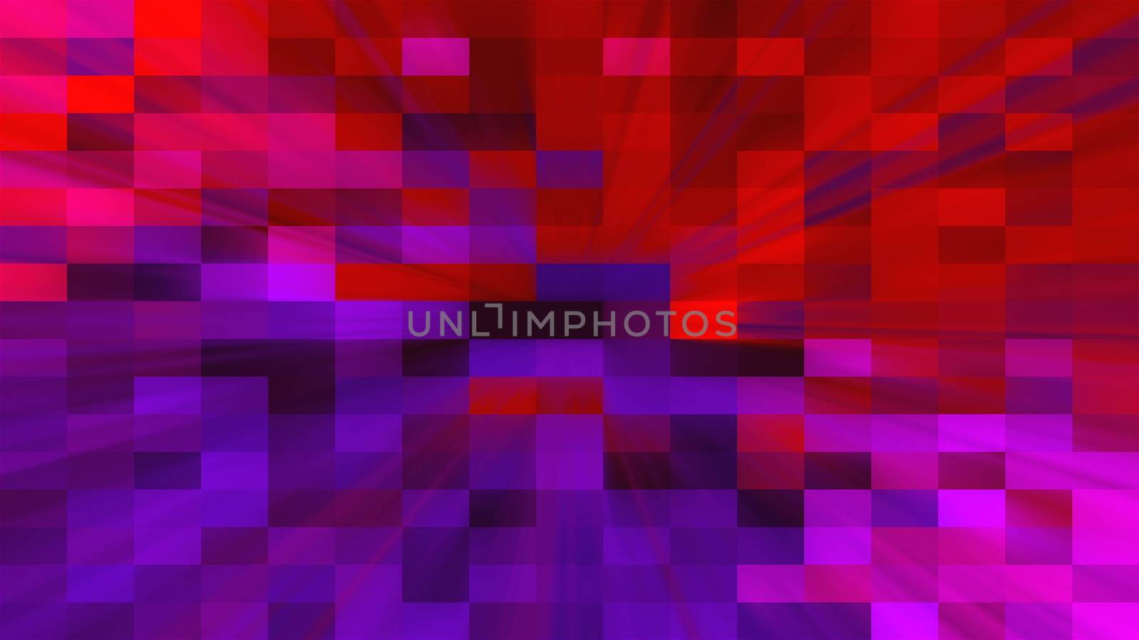 Beautiful bright mosaic with square particles, this is computer generated abstract digital technology background, 3d rendering backdrop