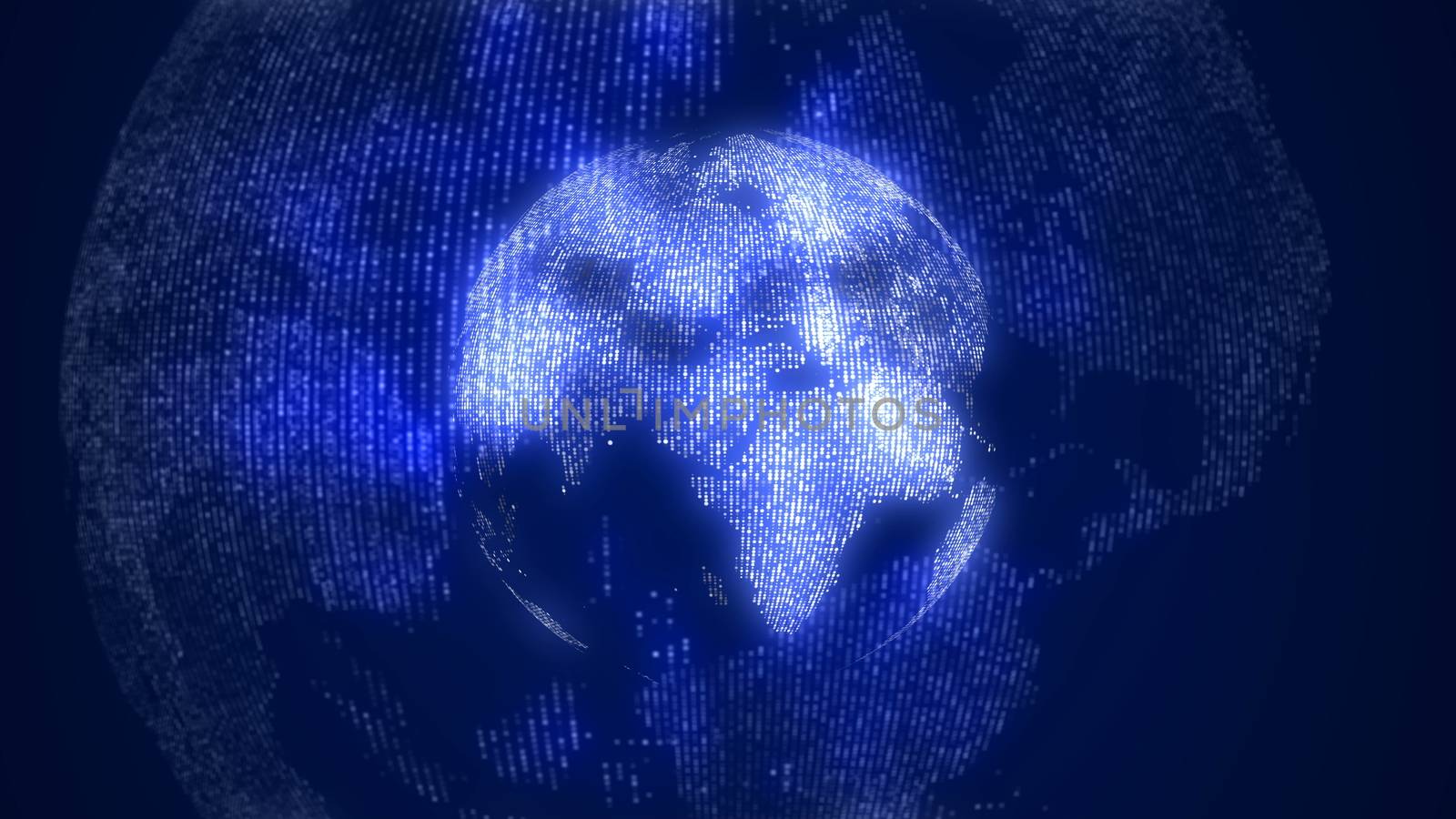 Global technology world map, globe worldmap icon, 3d render backgroung by nolimit046