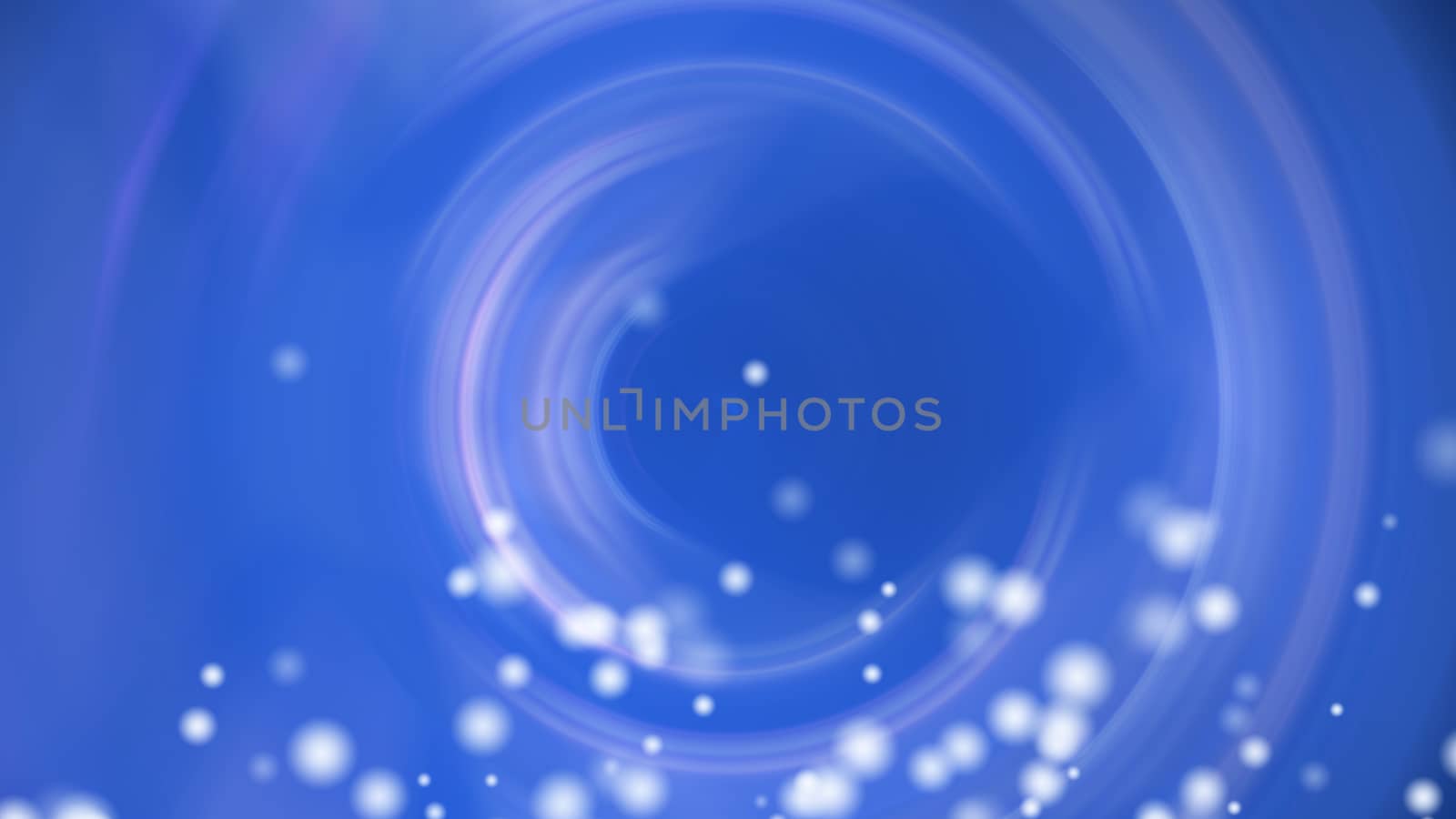 Abstract snow depths with blur effect, computer generated winter background, 3D rendering