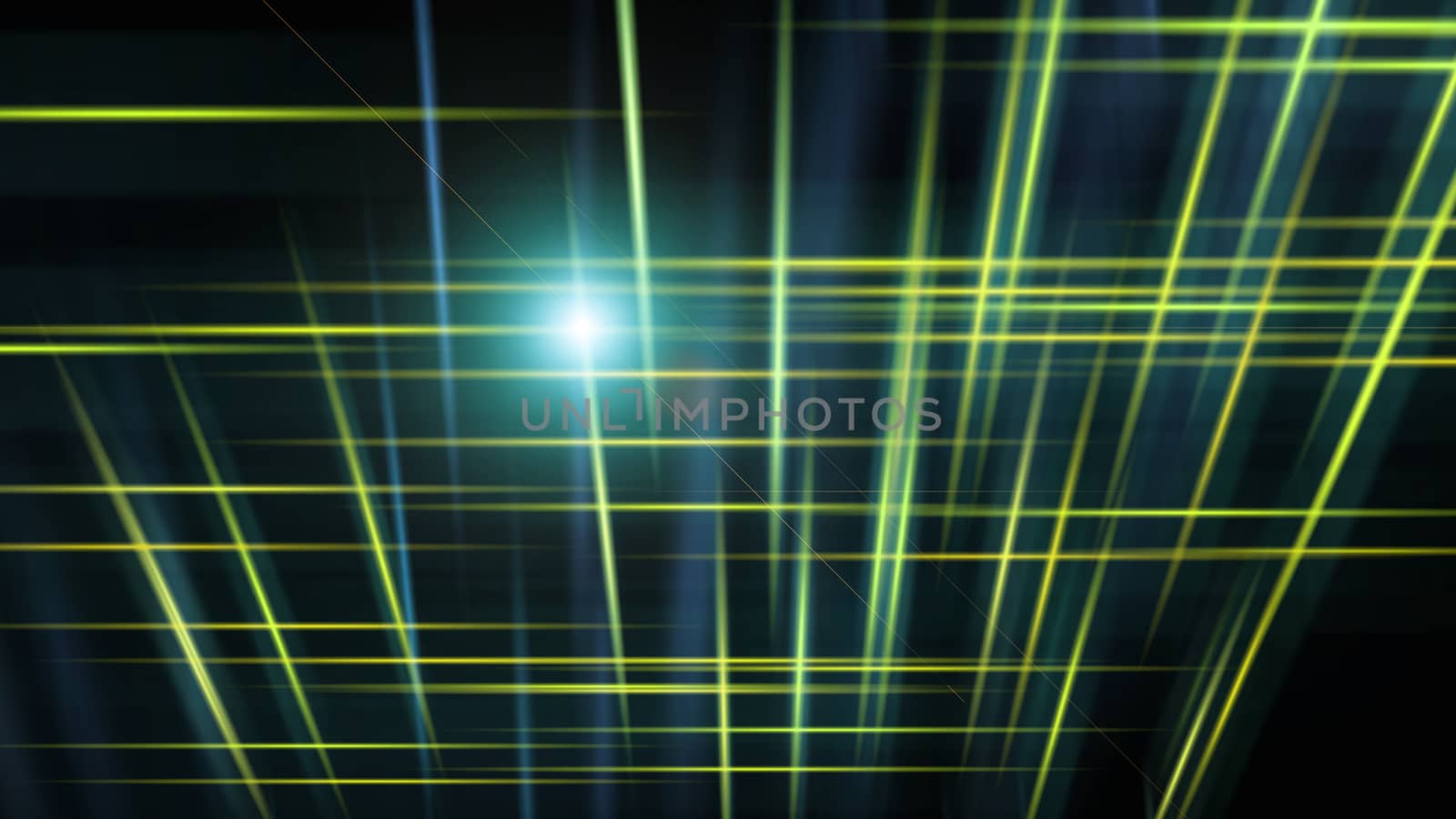 Abstract background with lines in the dark space, 3d render computer generated background by nolimit046