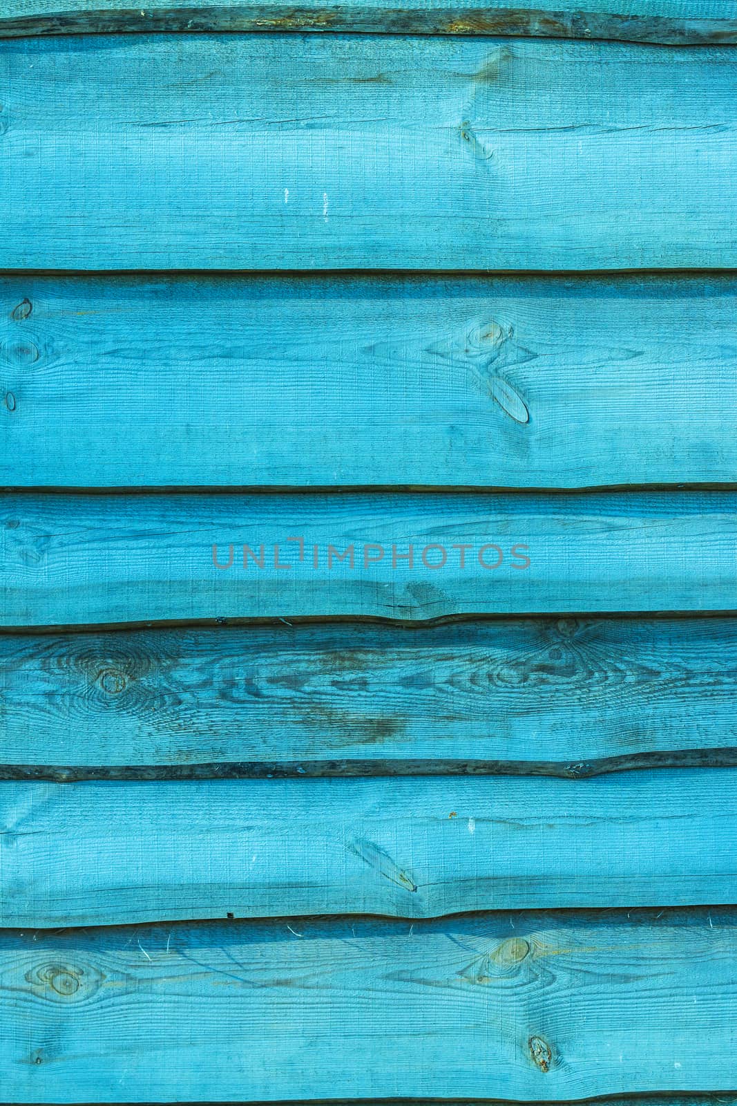 Blue wooden boards vertical background. Wall floor or fence exterior design. Natural wood material backdrop