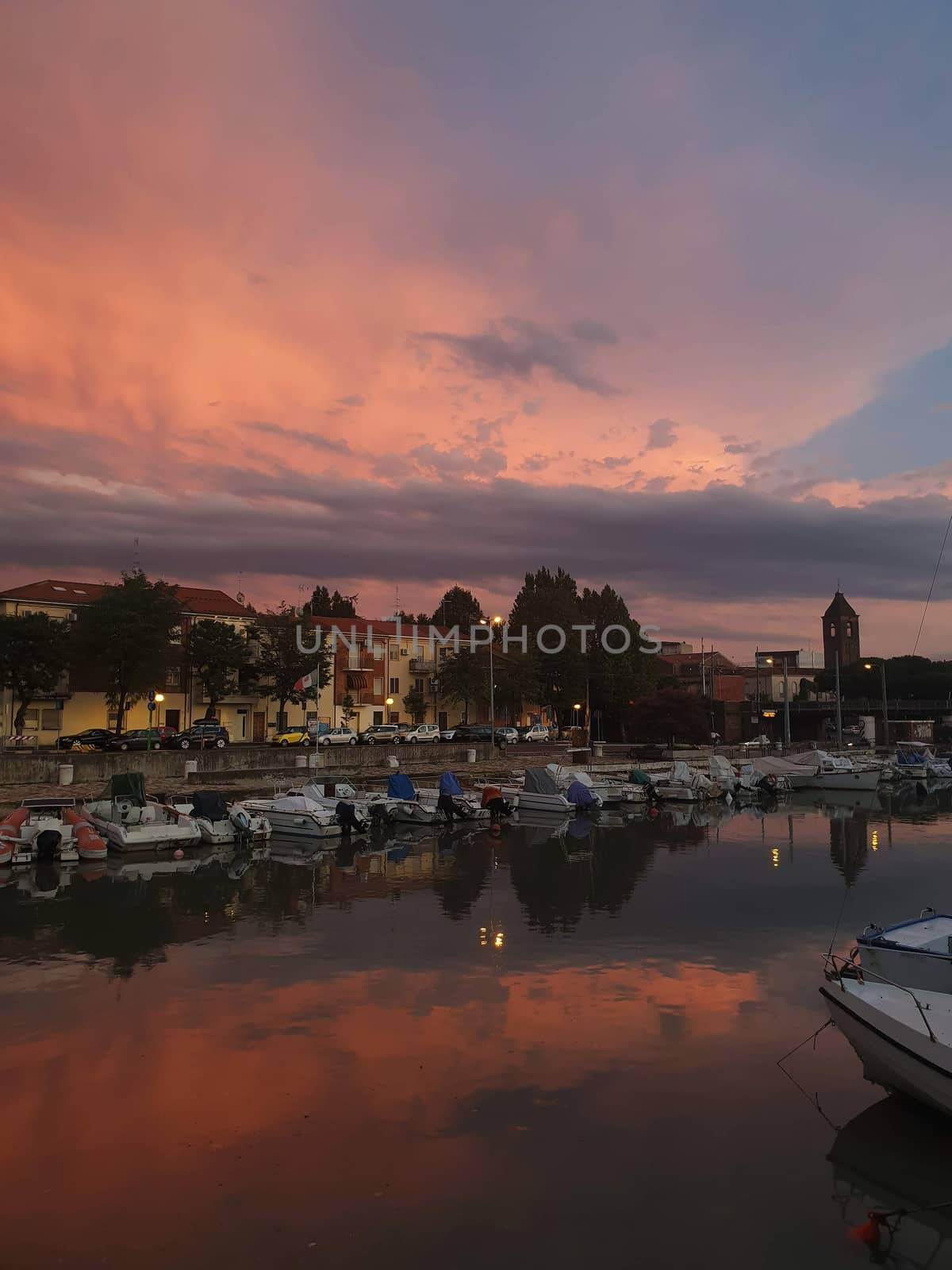 Rimini Channel Sunset