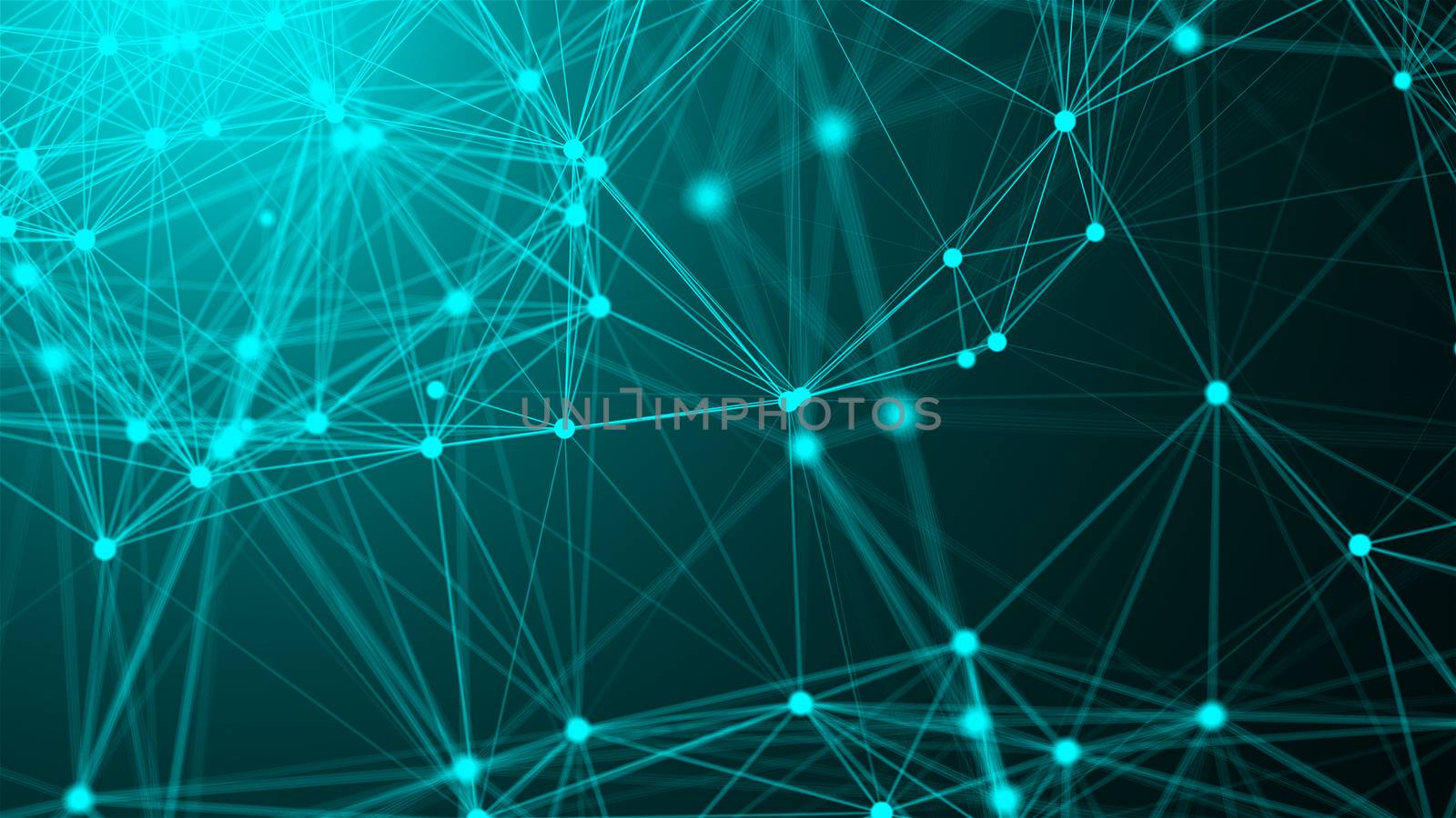 Abstract connection dots. Technology background. Network concept by nolimit046