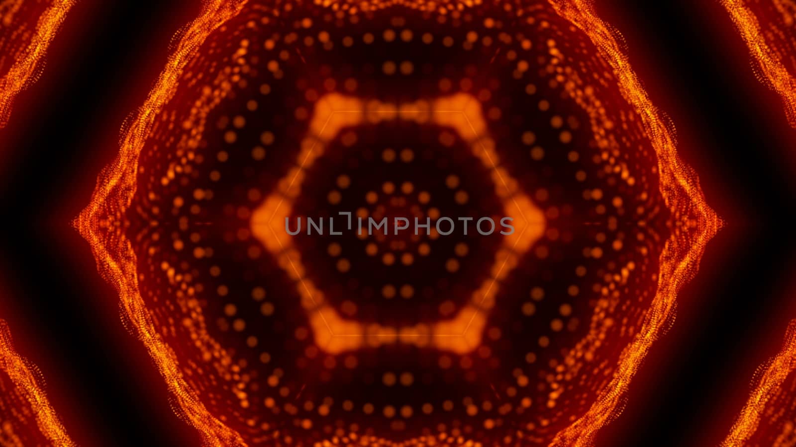 Beautiful abstract kaleidoscope - fractal flower, 3d rendering backdrop, computer generating background