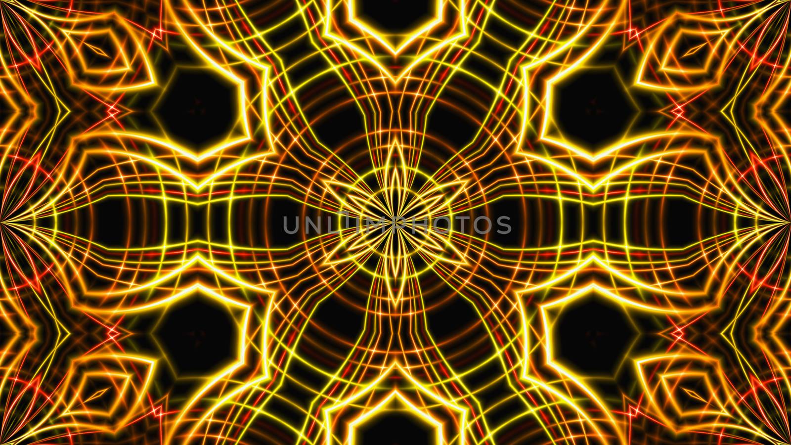 Abstract golden stage light. 3d rendering background. by nolimit046