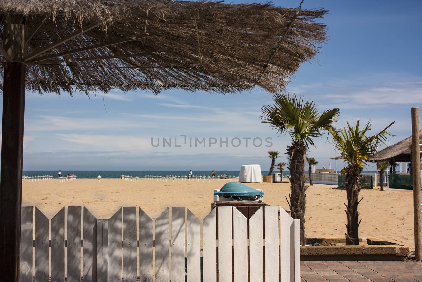 A typical Italian seaside settlement.