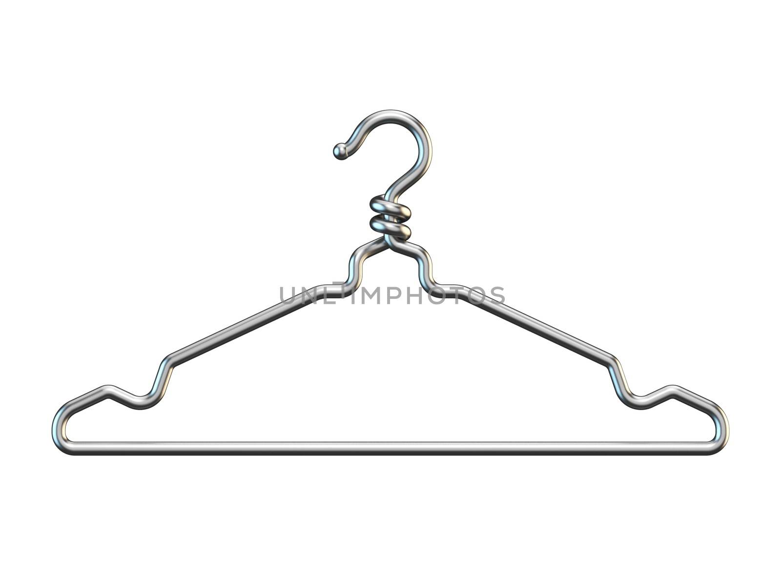 Wire clothes hanger 3D by djmilic