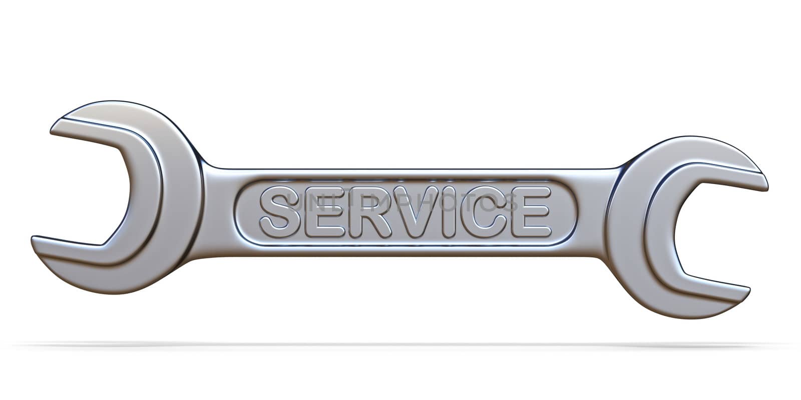 Service wrench tool 3D by djmilic