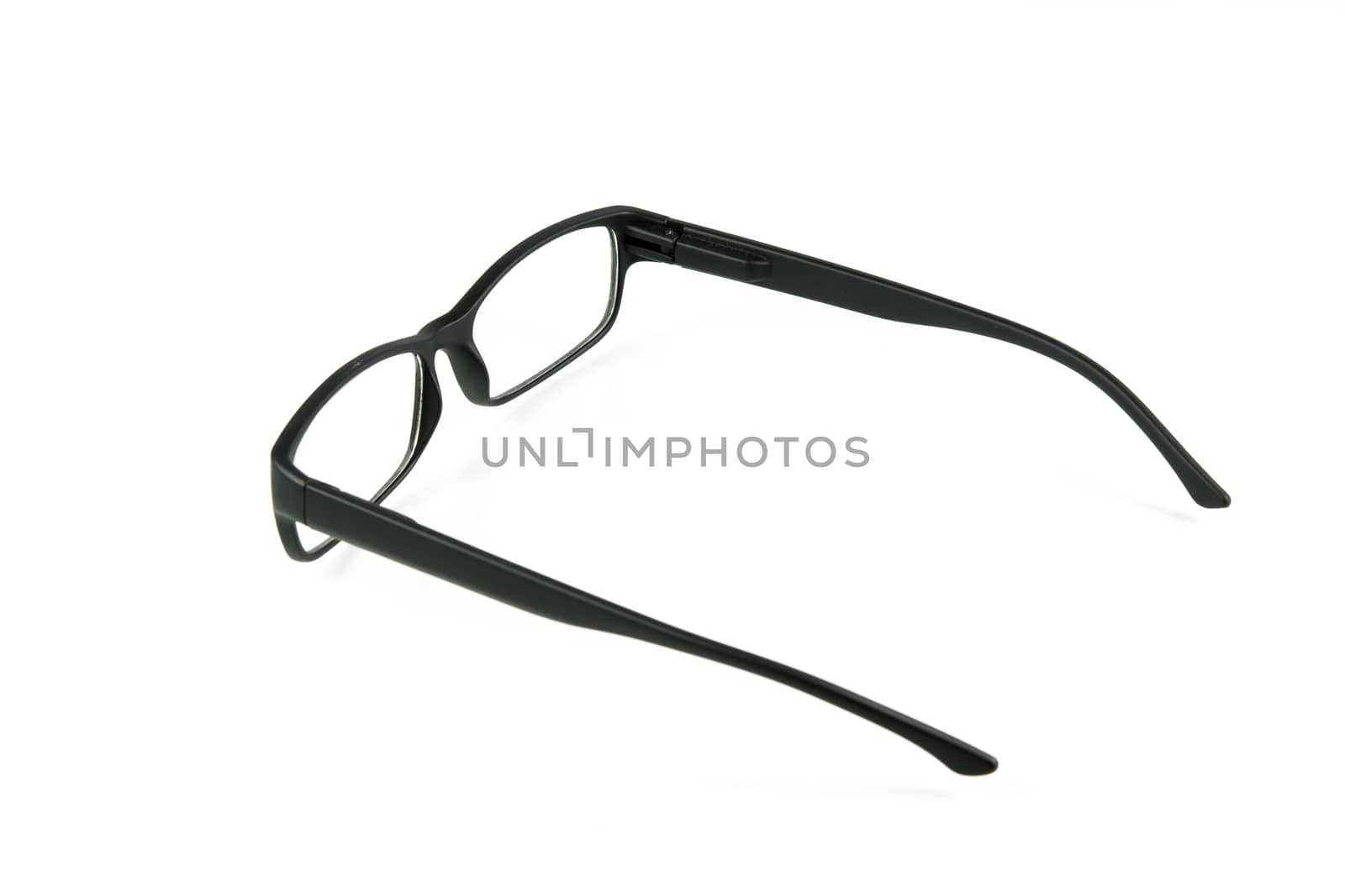 Black Eye Glasses Isolated by Sorapop