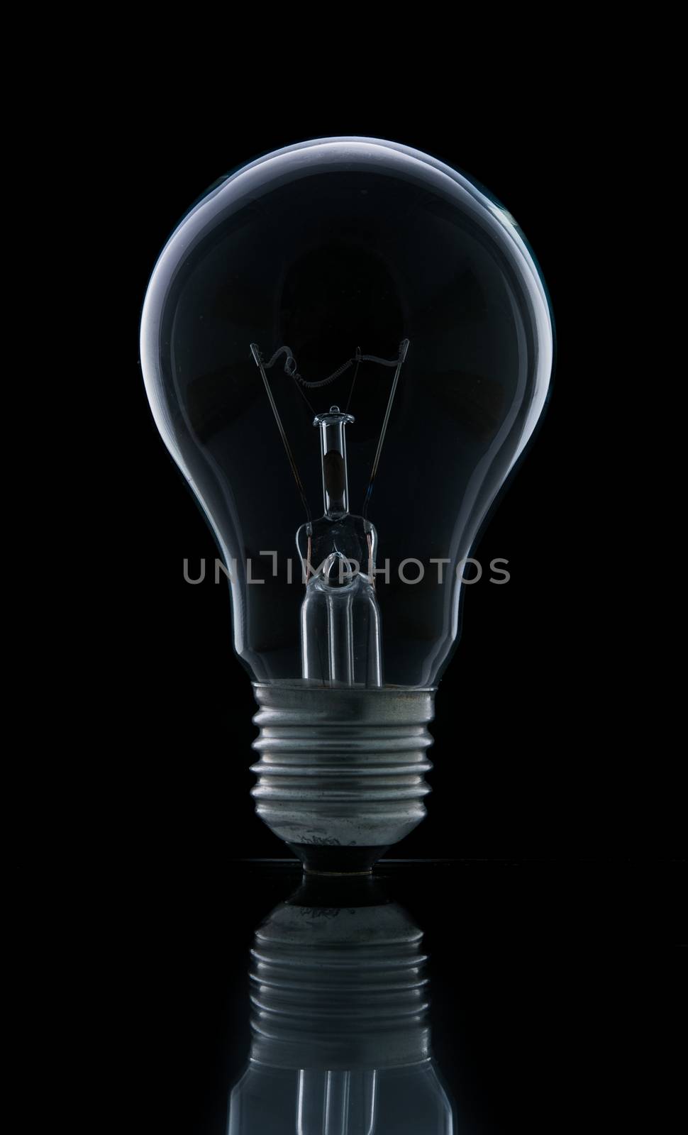 Lamp light bulb isolated by Sorapop