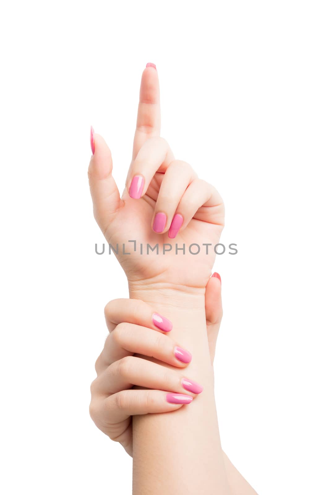 Woman Hands gestures by Sorapop