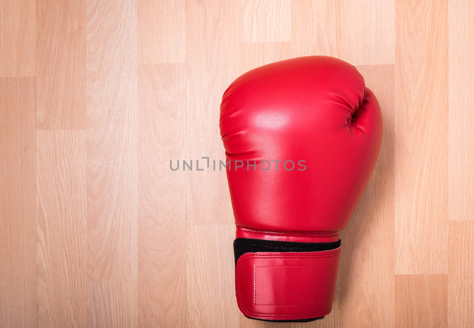 Red boxing gloves by Sorapop