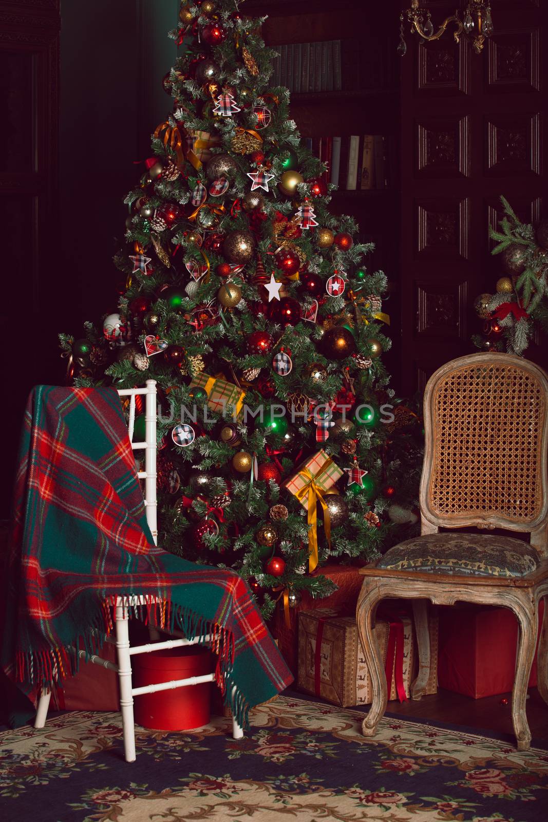 Festive Christmas interior by destillat