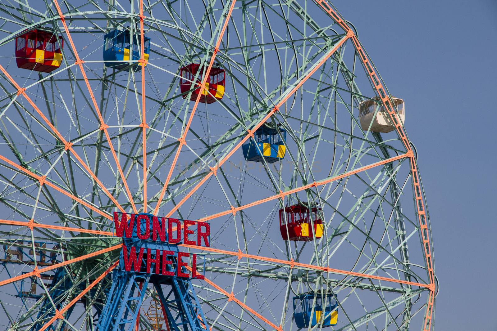 BROOKLYN, NEW YORK Coney Island in Brooklyn, New York. Coney Island is well known as the site of amusement parks and a seaside resort