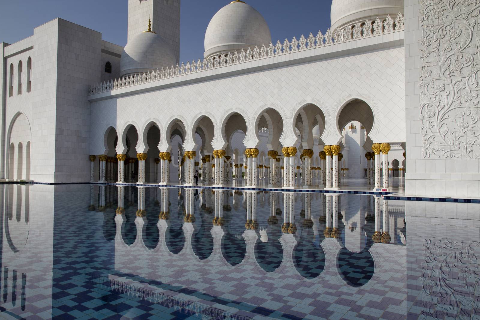 Sheikh Zayed Grand Mosque, Abu Dhabi detail