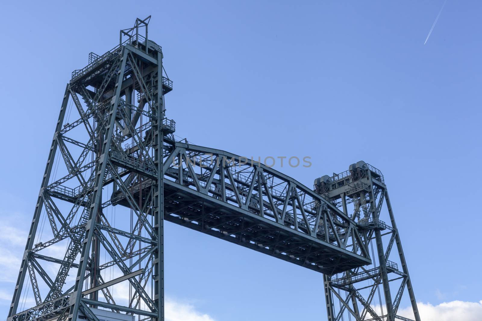 Monumental Koningshaven Railway Bridge, de Hef in Rotterdam - Image