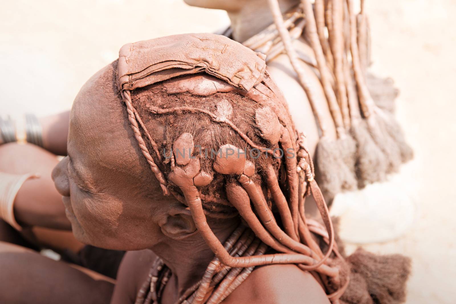 Himba woman in Namibia by Tjeerdkruse