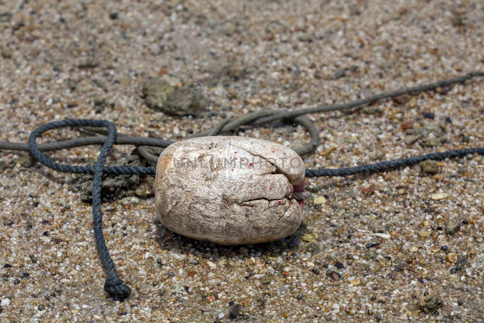 Fishing buoy used on a beach in Thailand