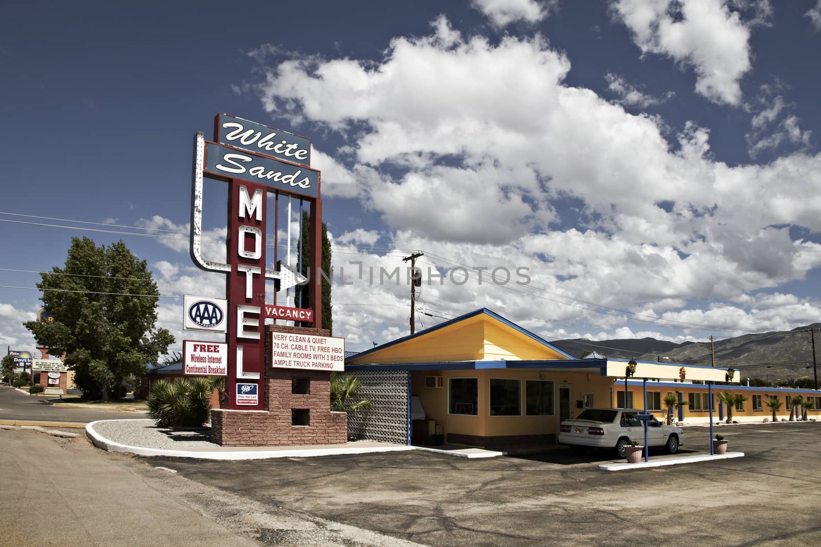 White sands motel vacancy by Tjeerdkruse