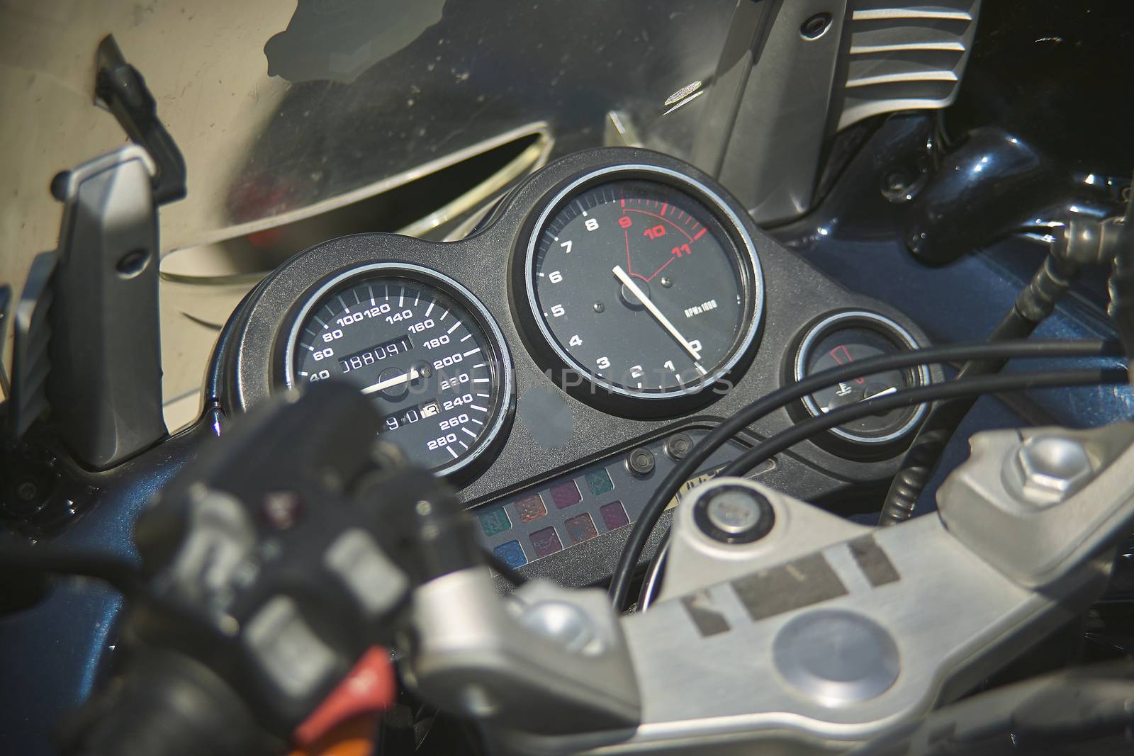 The odometer of a motorcycle 2 by pippocarlot